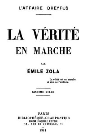 [Gutenberg 56808] • La vérité en marche: L'affaire Dreyfus